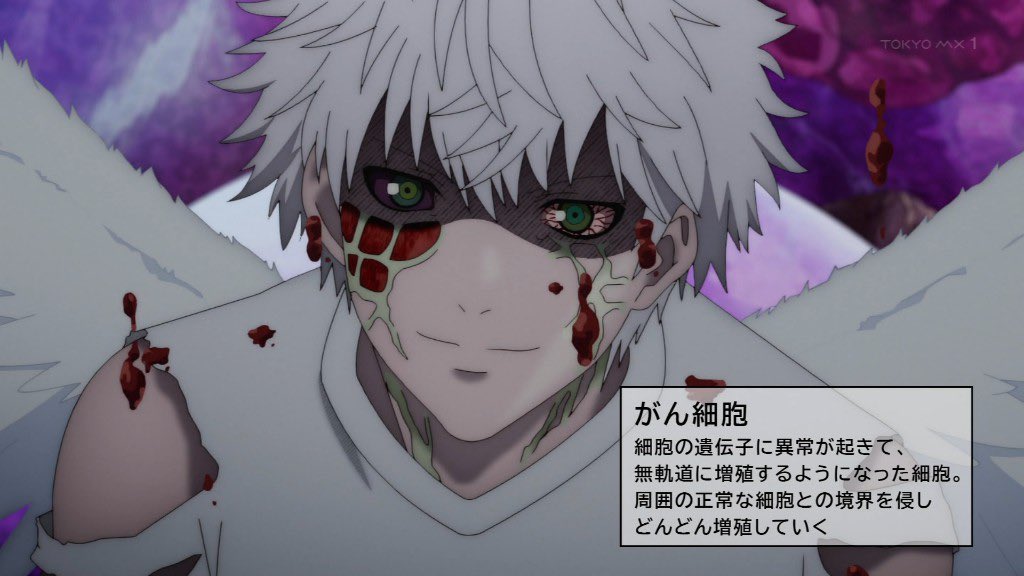 雪だるま がん細胞 石田細胞 のラスボス感凄い Hataraku Saibou はたらく細胞 石田彰