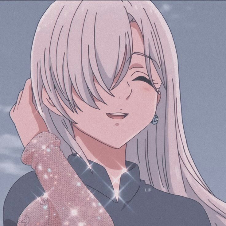 Smiles at the reader