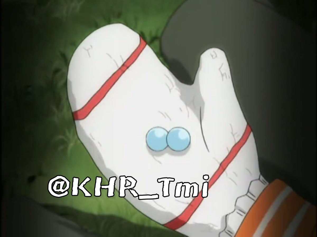 KHR_Tmi's tweet photo. 296.
애니메이션과 원작 만화를 필살환 크기와 모양이 다릅니다. https://t.co/rgxMnysvln