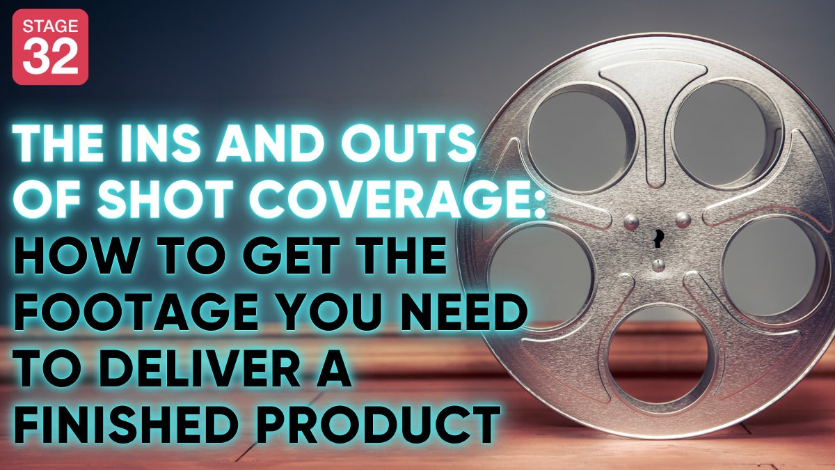 Stage32's tweet photo. Don't miss today's webinar on shot coverage and how to always get the footage you need for your project - Starts at 11am PT! - https://t.co/13LG7gW9zs
#filmmaking #shotcoverage https://t.co/nrDxCj0Zbe