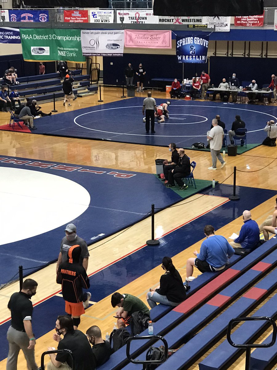 Spring Grove is proud to host District 3 wrestling! #SGASD <a href="/TonyMiller15/">Tony Miller</a> <a href="/SGASD_Athletics/">Spring Grove Athletics</a>