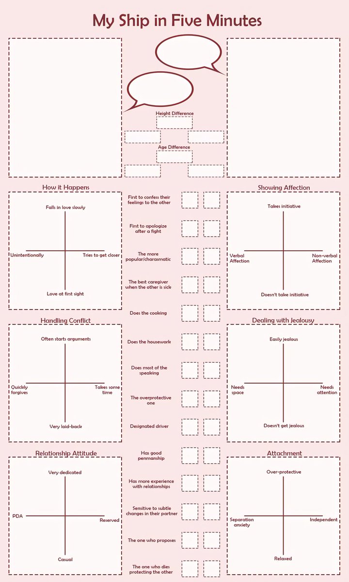 I didn't think to add the templates! we actually changed the pink one to have more relevant questions so I'm including the original (2nd pic) and the edit (3rd pic) 