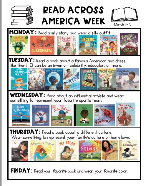 Excited to continue expanding our reading experiences with a variety of authors, genres and topics during #ReadAcrossAmerica week! Building literacy skills &amp; relationships one book at a time! 📖❤️<a href="/NEAToday/">NEA</a> @LindenSchoolsNJ