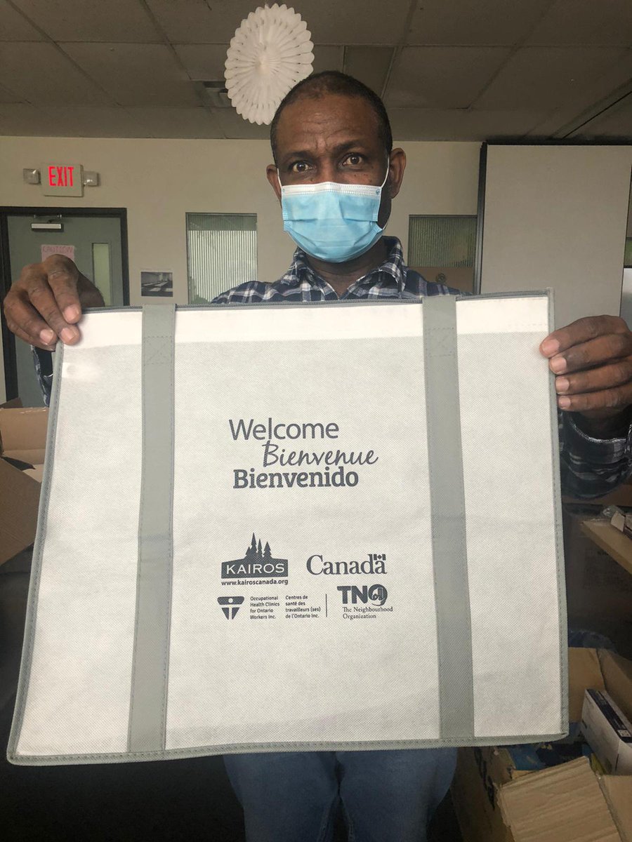 TNOtoronto's tweet photo. Our staff Vilma, Gabriel and Jennifer doing some preparatory work to  welcome and support  agricultural migrant workers in #Simcoe Looking forward to continue working with our partners in supporting these vulnerable workers who help form the backbone of the Canada's  food system https://t.co/wegNzdrifl