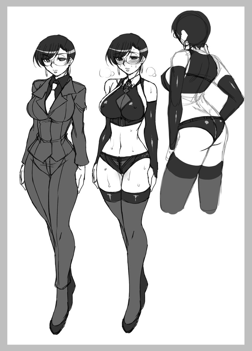 【NSFW】おっぱいとか人妻とか褐色とか、かな? #オリキャラ3人挙げればその人の性癖だいたいわかる 