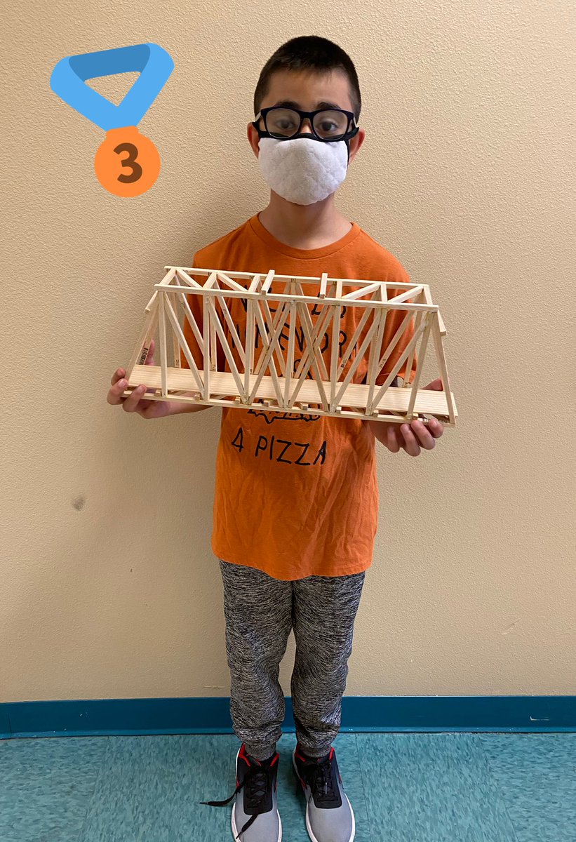 LainieClowers's tweet photo. Congratulations DLE Jedi Scientists! 🏆Our bridge took 3rd at the UCF Engineering SECME competition #STEM #BalsaBridge #FutureEngineers @ClentonMartin @DreamLakeApopka https://t.co/oVsazzek27
