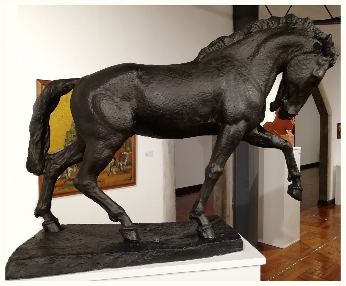 MuseoMNAV's tweet photo. #MNAV #simplementebelloni Simplemente Belloni en la Sala 1 del Museo Nacional de Artes Visuales. ¡Imperdible!

Caballo de la diligencia (s/f)
Yeso patinado
88 x 25 x 70 cm
Colección Taller Belloni 
@MEC_Uruguay @CulturaMEC @MuseosUruguay https://t.co/tOYrXAclwA
