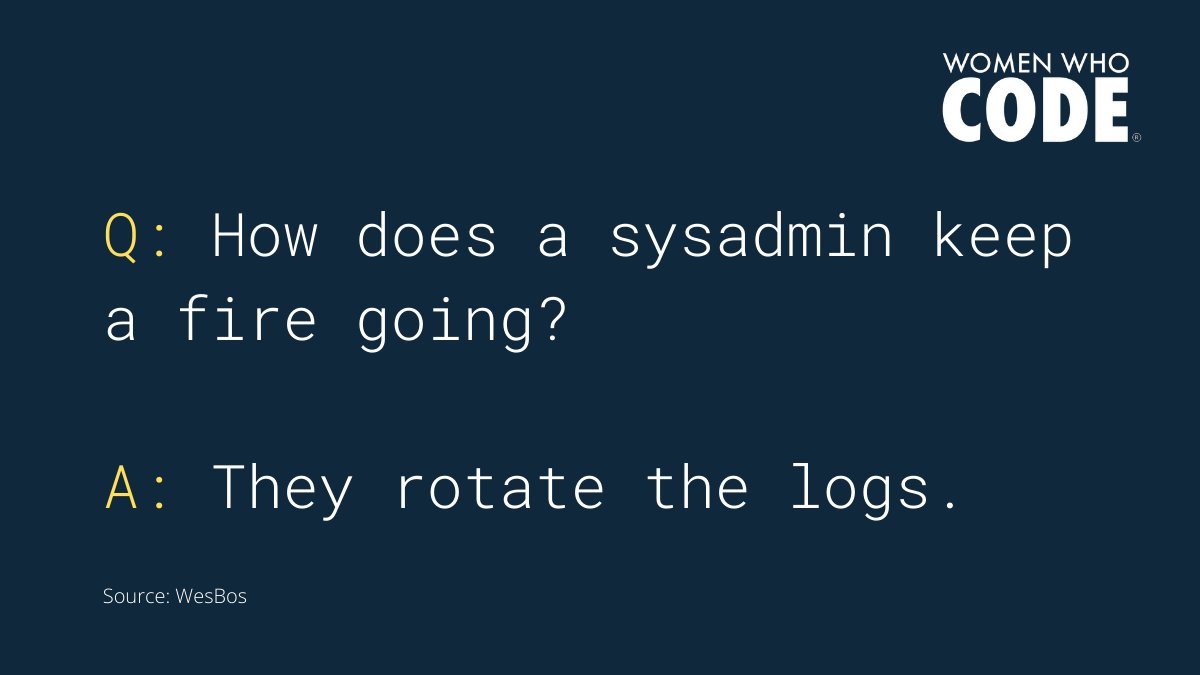 WomenWhoCode's tweet image. 🙋🏽‍♀️ Who loves #programming puns? #codehumor #tech