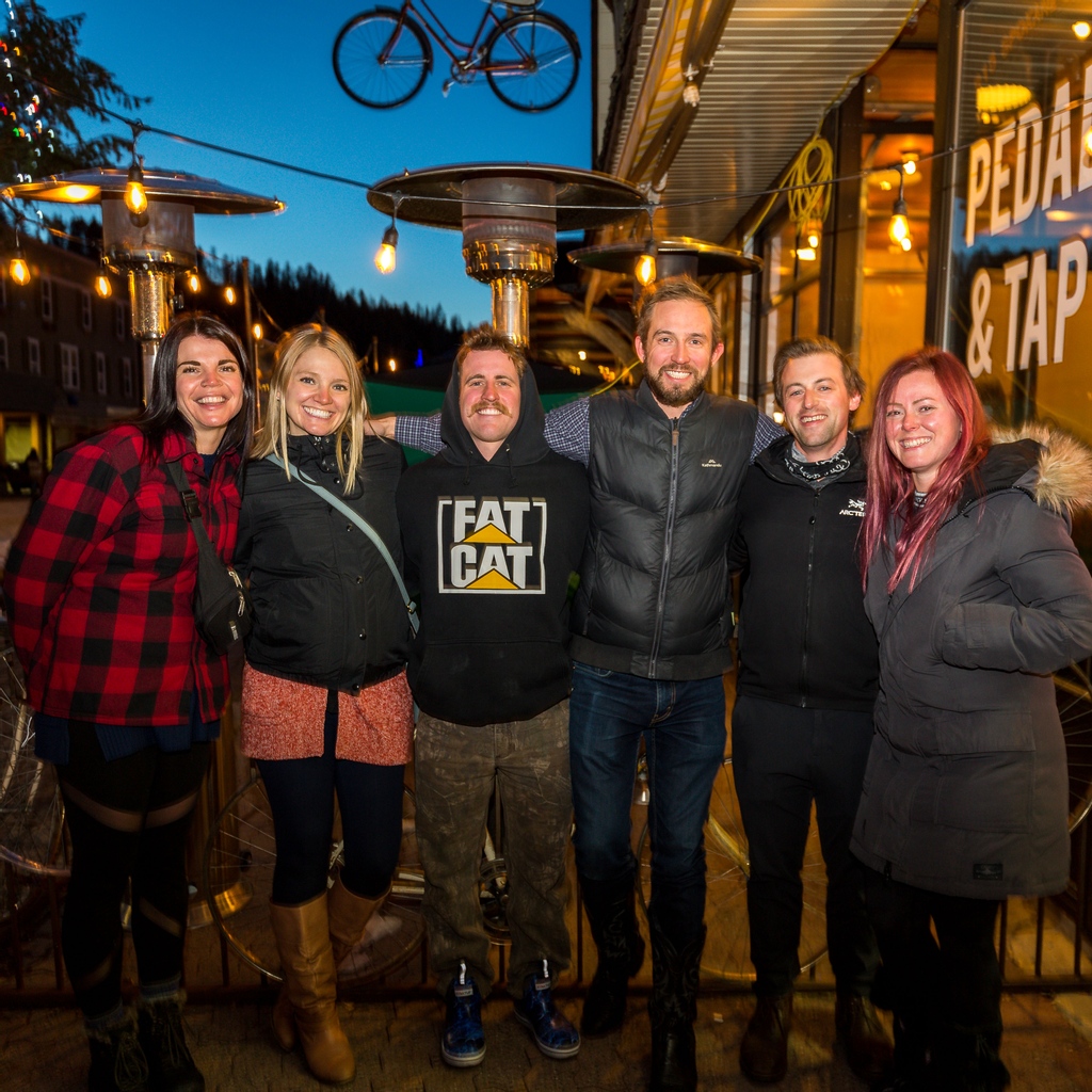 pedalandtap's tweet photo. Before covid restrictions tightened up last year this crew came in for dinner together. They gave me their contact info and I lost it. So, if you know one of 'em be sure to tag them in this photo so they can see it. 

Sorry, gang! Hope you had a great night! @pedaladntap https://t.co/cSA8JrSO0y