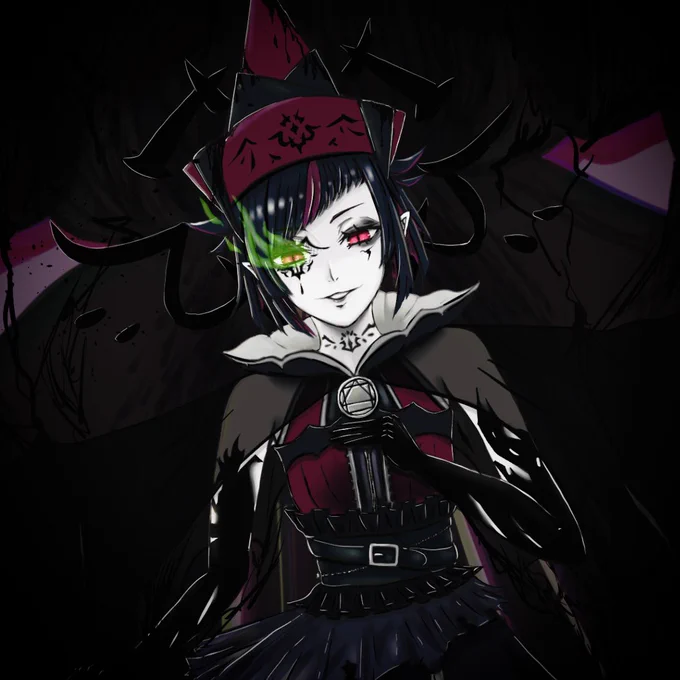 #twstオバブロ企画

⚠️捏造衣装注意

「「くふふ……遊んでやろう」」

ステキな企画にリリアで参加させて頂きました?✨
上記のタグよりたくさんのステキなイラストがみられますのでぜひに? 
