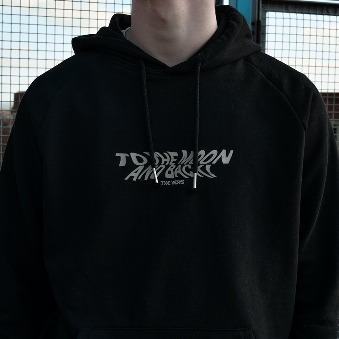 TO THE MOON AND BACK! HOODED SWEATSHIRT DROPS TOMORROW AT 12:00PM 🚀🌕
