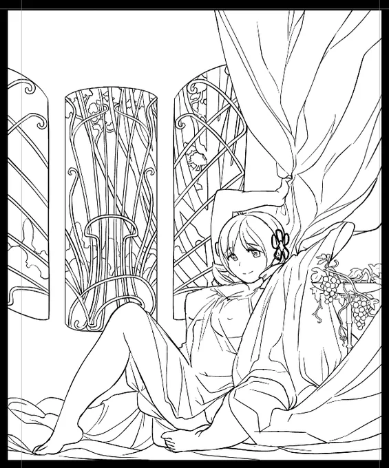 ドスケベなマミさん絵に綺麗なマミさんを時々混入するあたりが、本物のソシオパスっぽいサイコ漫画家。 