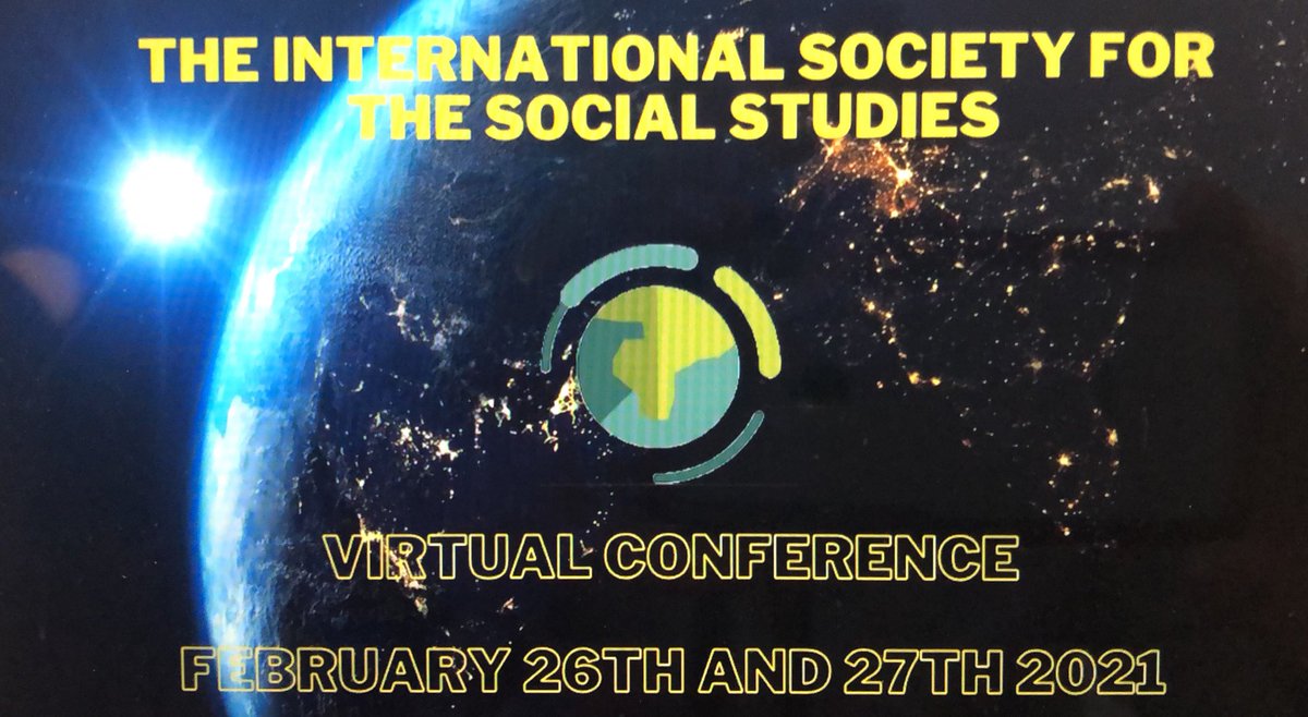 IntlSocStudies's tweet photo. Excited for another exciting day of #ISSS21 prezos! Let us know if you are attending, presenting, or both! #socialstudies #sschat #virtualconference https://t.co/JT0PHjFoGJ