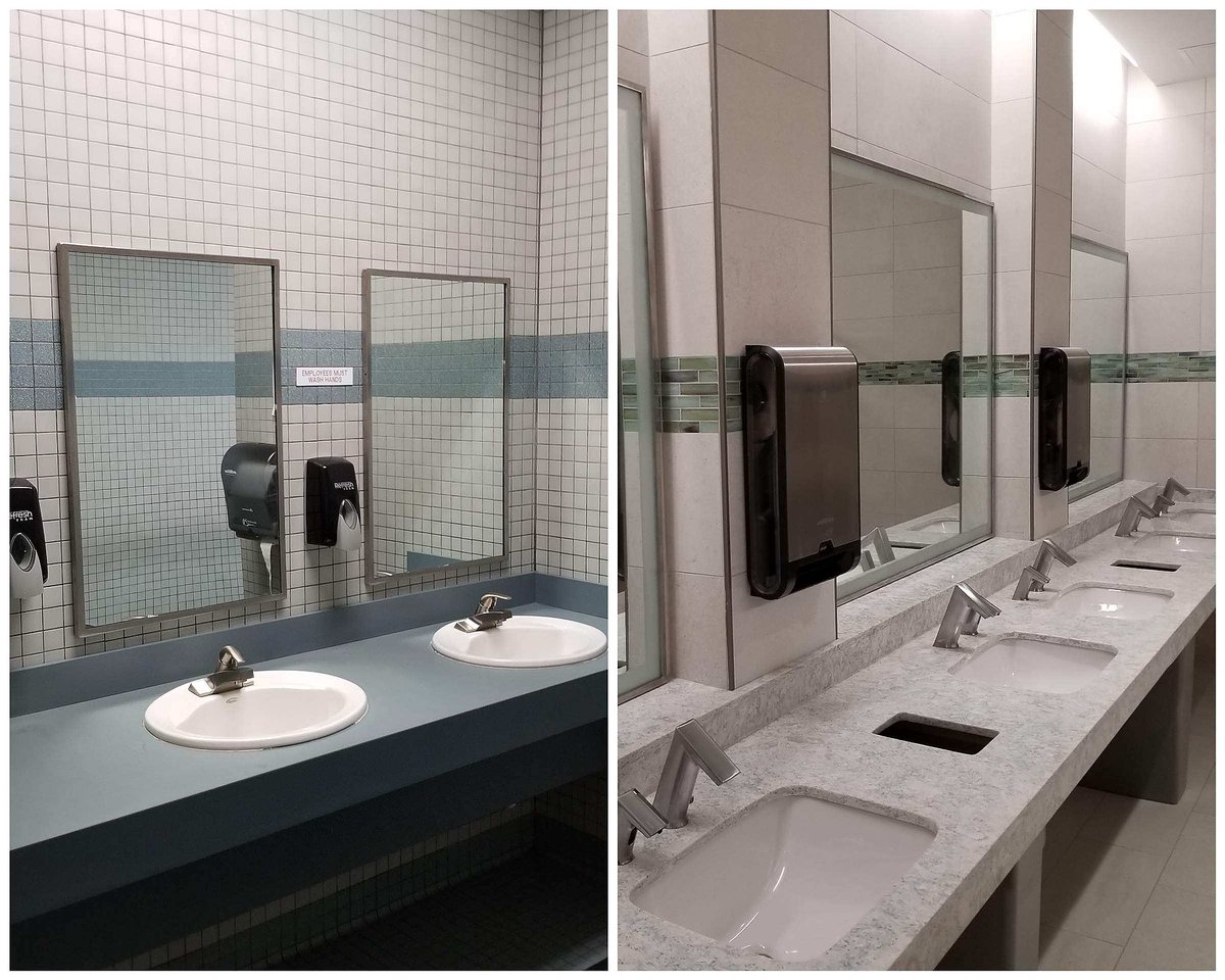 🚨Have you heard the news? The <a href="/Columbus/">columbus</a> Airport (GA) is getting a major facelift. The airport is under both exterior and interior renovations. Enjoy sneak peek before and afters of some of its interior renovations.