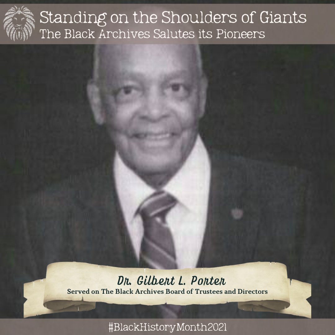 Celebrating Black Archives Pioneers🖤
#BHM2021 #BlackHistoryIsAmericanHistory #BlackArchives365 #BlackHistory365