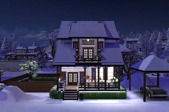Pizca21's tweet photo. ¡Acabo de compartir mi solar Brisa Nevada en la galería de Los Sims 4! #TheSims4 #ShowUsYourBuilds #SimsHouses https://t.co/3FKBJy0w5u