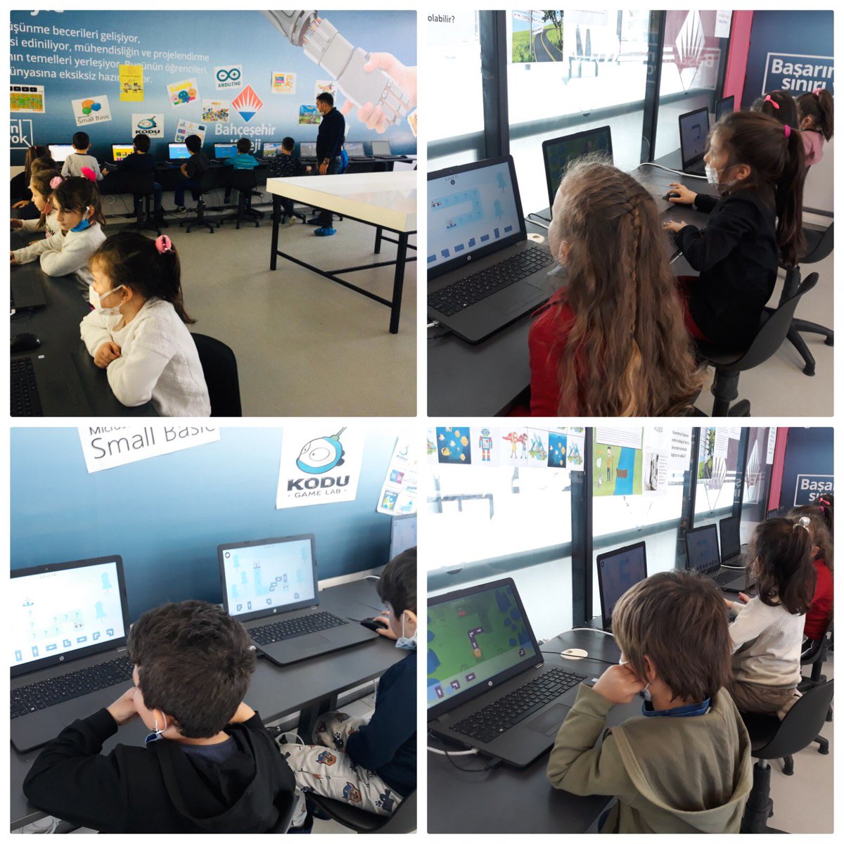 bk_silopi's tweet photo. Anokul 5 yaş öğrencilerimiz bu haftaki Kodlama ve robotik derslerinde programlamanın temelini, #kidlocoding uygulaması sayesinde eğlenceli bir şekilde öğrendiler.
@MahmutAybi https://t.co/gxiqzaxDkQ