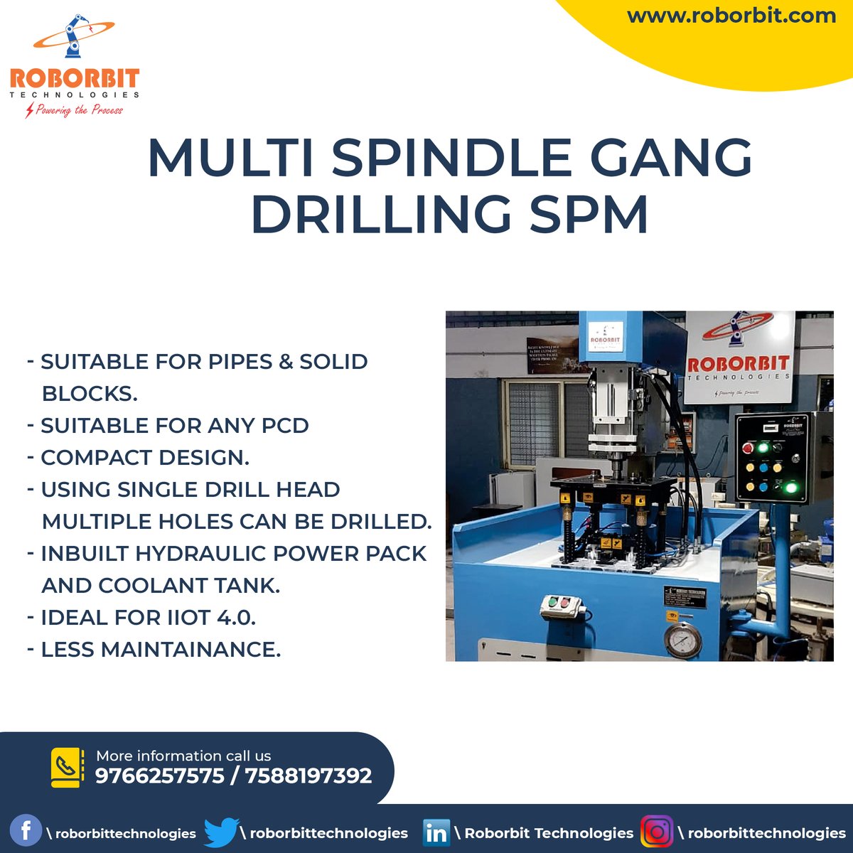 Roborbittechno's tweet photo. Roborbit Technologies
9766257575 / 7588197392
#roborbittechnologies #automation #integration #AMC #training #programming #maintainance #laser #robot #roborbit #robotics #roboticautomation #roboticwelding #roboticpainting #mechanical #sealantdispensingsystem https://t.co/Ip2EmVFbli