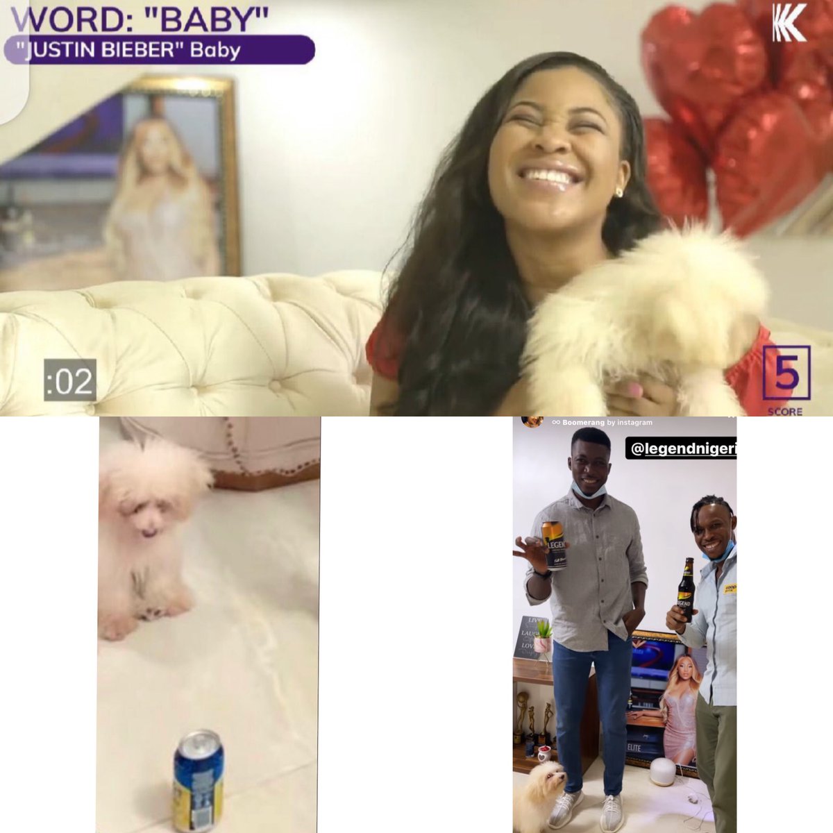 stonykool's tweet image. Baby is working...StarBaby ✨🐶

#ElitesWeekend