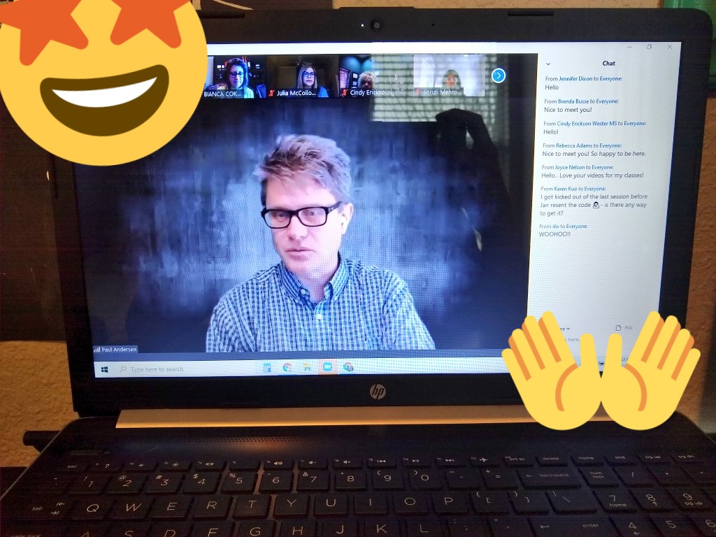 molluscmary's tweet photo. So excited about the keynote speaker, @paulandersen . Thank you #dfwminicast for the opportunity. https://t.co/FnG1WDvAG6