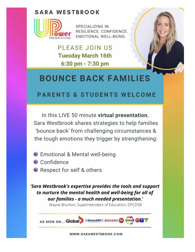 The virtual presentation on March 16th will be done by <a href="/SaraWestbrook/">Sara Westbrook</a>