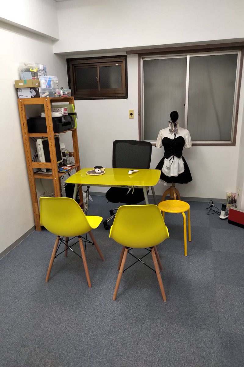 shizuokamaidsan's tweet image. 写真のように静岡店の面接会場はすでに完成済み！
面接はすぐに始められます！

ミアカフェ＆ミアリラ静岡店にアルバイト希望の方はこちらのURLよりご応募ください！
is.gd/jJHZgM

基本的にミアリラ静岡店の勤務内容や雇用条件はミアリラ東京店の内容と同じです
lamoe.oops.jp/miacafe1/inf10…