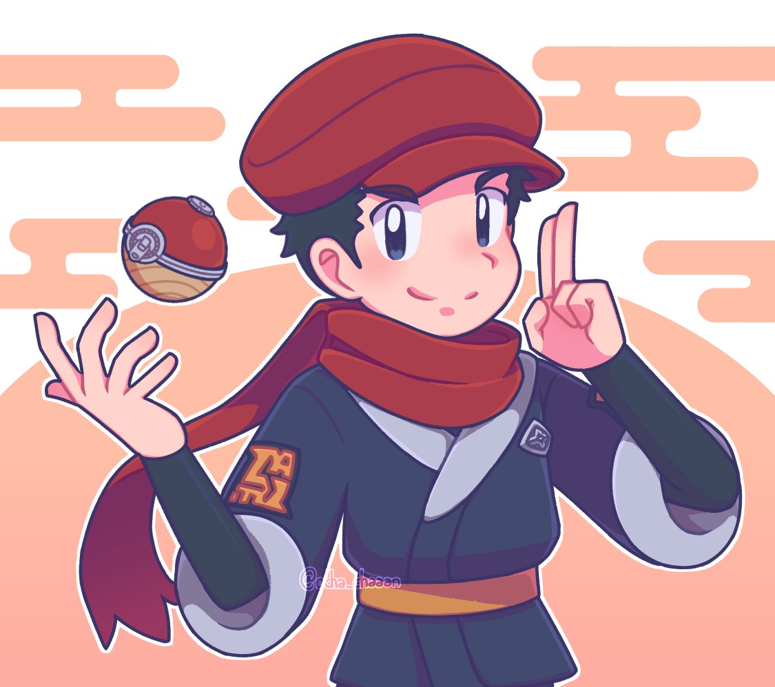 lucas' design in pokémon legends: arceus is really cool!! i'm so happy to see him back! 💖  #pokemon #pokemonlegendsarceus