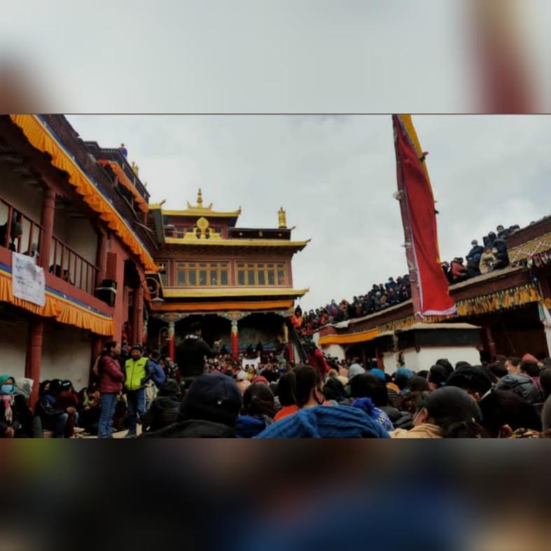 utladakhtourism's tweet photo. Matho Nagrang, famous for its oracles, was celebrated today.
#Ladakh #MathoNagrang #monastery #festival #Oracle #Buddhism
@MinOfCultureGoI @incredibleindia @ddnewsladakh @DDNewslive @airnewsalerts @PBLadakh https://t.co/asn8HJzyU6
