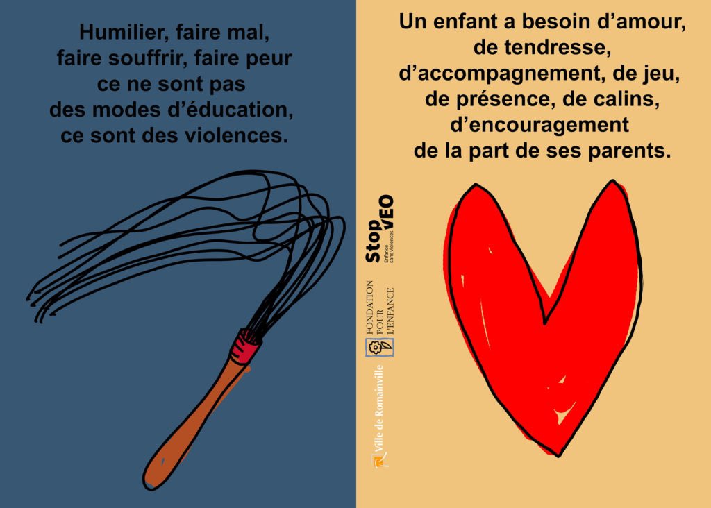 🔴Ces affiches, portées en 2019 par la  <a href="/Fond_Enfance/">Fondation pour l'Enfance</a> , <a href="/93Romainville/">Ville de Romainville</a> et <a href="/StopVEO/">StopVEO</a> ont été faites à l’initiative du Dr Gilles LAZIMI <a href="/lazimigilles/">lazimigilles</a> , coordinateur des campagnes sur les violences éducatives ordinaires 

#STOPVeo #ProtegerLesEnfants 🧸

💪🏼💪💪🏾