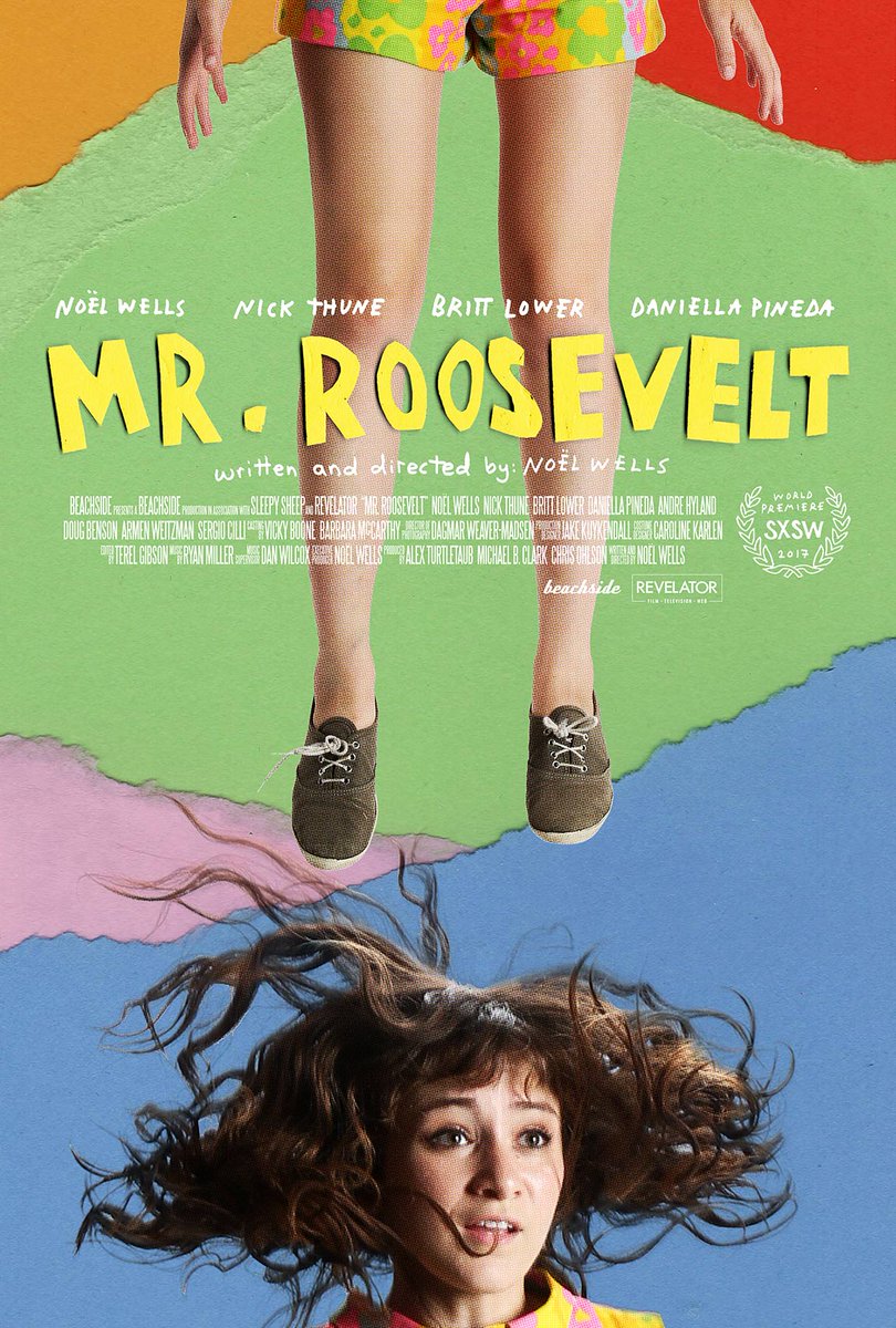 Mr Roosevelt (2017): Dead cats and failing stand up comics - modern life is rubbish in downtown Austin.  @RealTomHankz writes, directs & leads as  @Maniella steals the show as spunky waitress-musician in this sweet, funny and wistful US indie flick which made my heart swell. 