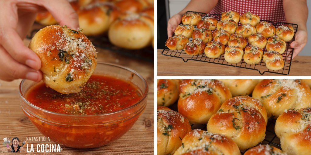RossyCocina's tweet photo. Un #Pan con #Ajo muy sencillo y rendidor perfecto para cuando prepares pasta en casa o solo para una entrada que a todos les encantara acompáñalo con una salsa marinara o salsa de queso.
RECETA: https://t.co/fWjHSFUZag
#panconajo #nudosdeajo #pandeajo #panfacil #panaderia https://t.co/Q4z56OsMPQ