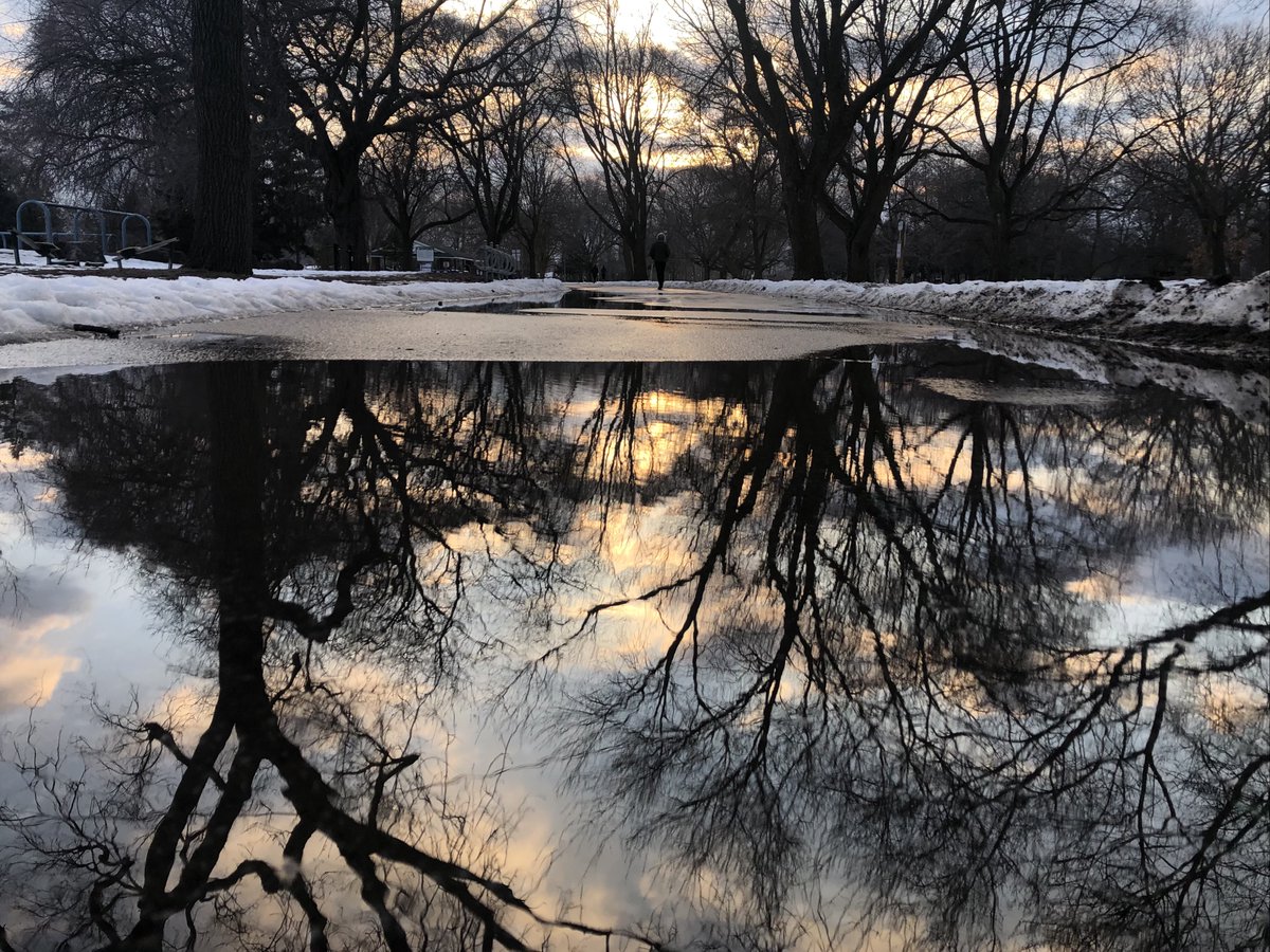 I like a 2-for-1 deal, but I didn't expect to see the "eye doc" &amp; leave w/ a new prescription on life:

"Remember to exercise distance vision. Your eyes work harder to see things in their immediate vicinity; we often forget to blink. Looking at a distance, your eyes are at rest."