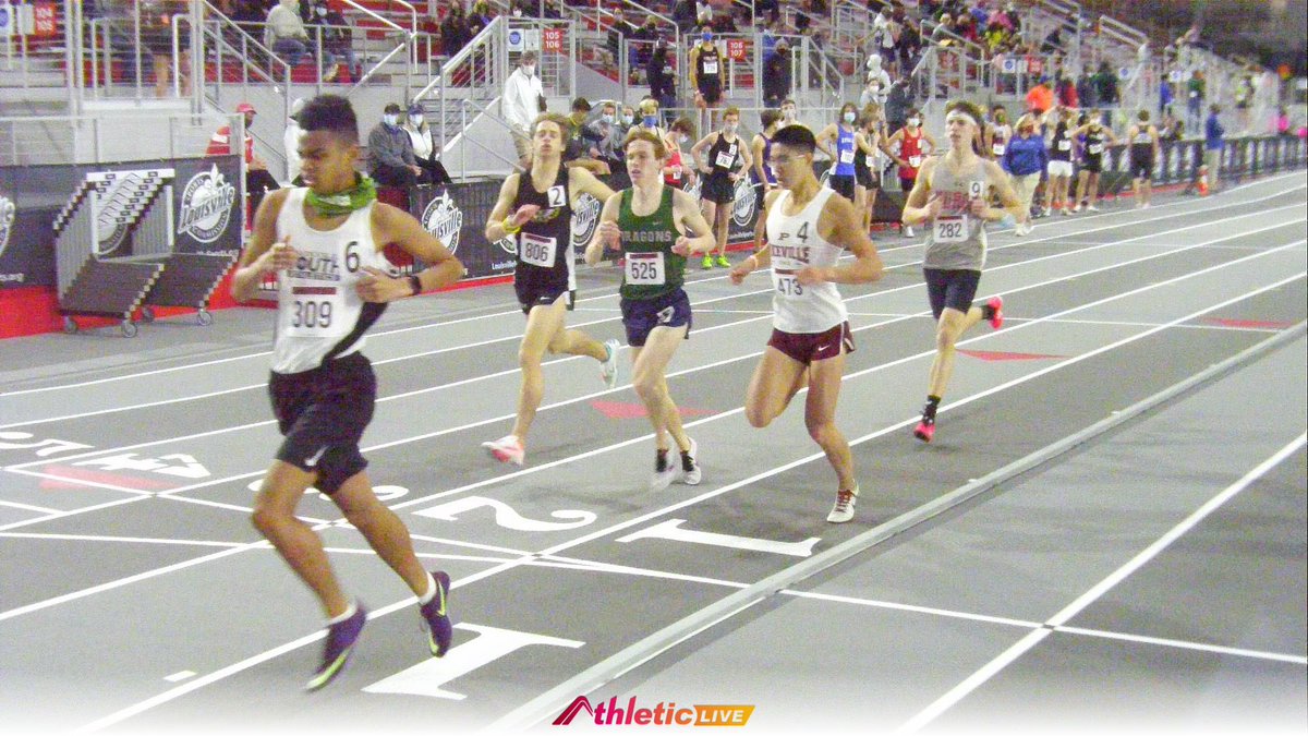 Jason Lin (<a href="/jasonnlin/">Jason Lin</a>) (2021) breaks the PHS Indoor 800m Run school record with a time of 2:08.60 at the Louisville Indoor Games! The previous record was held by Matthew Rasnick who ran a 2:09.57 at the 2003 Mason-Dixon Games.