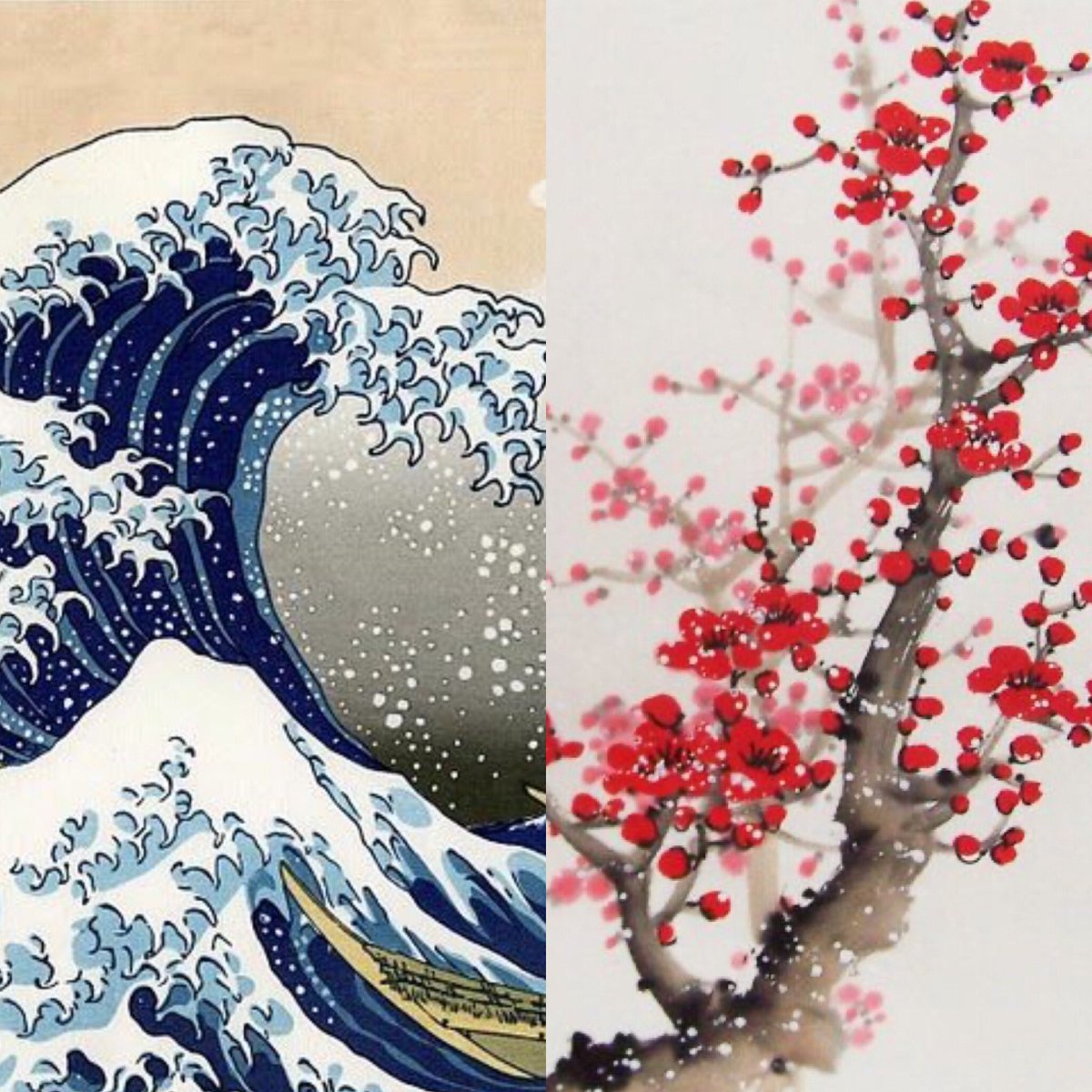 Kanagawa meets a Cherry Blossom 
#ArtMakeup
 #TheBeautyBlendIns
@BeautyBlendIns