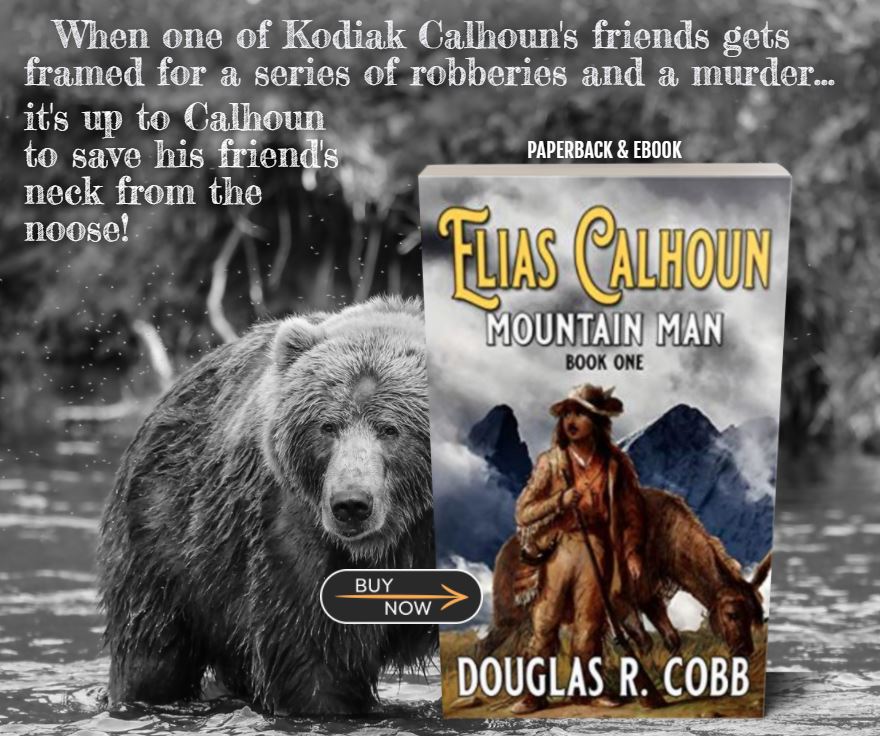 Adventure abounds in Douglas R. Cobb's first novel featuring the mountain man Elias Calhoun!
<a href="/DouglasRCobb/">Douglas R. Cobb</a> 
amazon.com/dp/B08QKRFG1Q/…