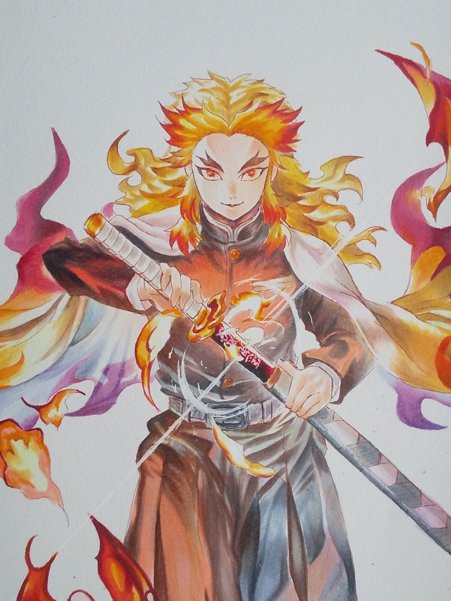 煉獄杏寿郎イラスト 煉獄杏寿郎イラスト