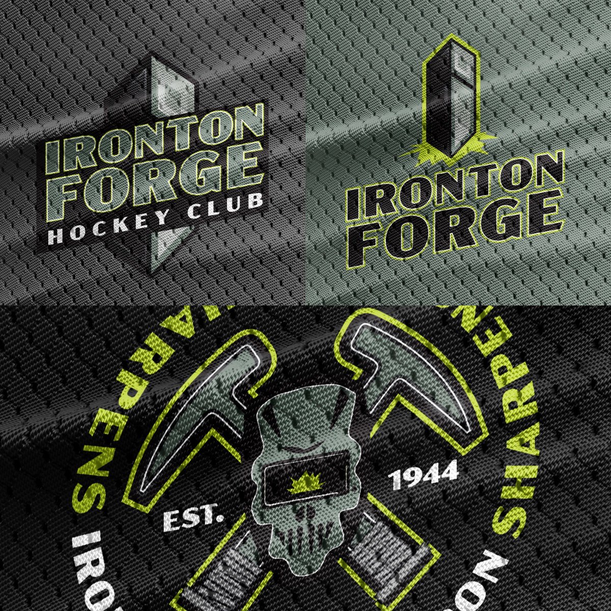 itchellmitchell's tweet image. Ironton Forge here is to stay. An Ohio power house.
#LogoDesign #mascotdesign #nhl #hockey