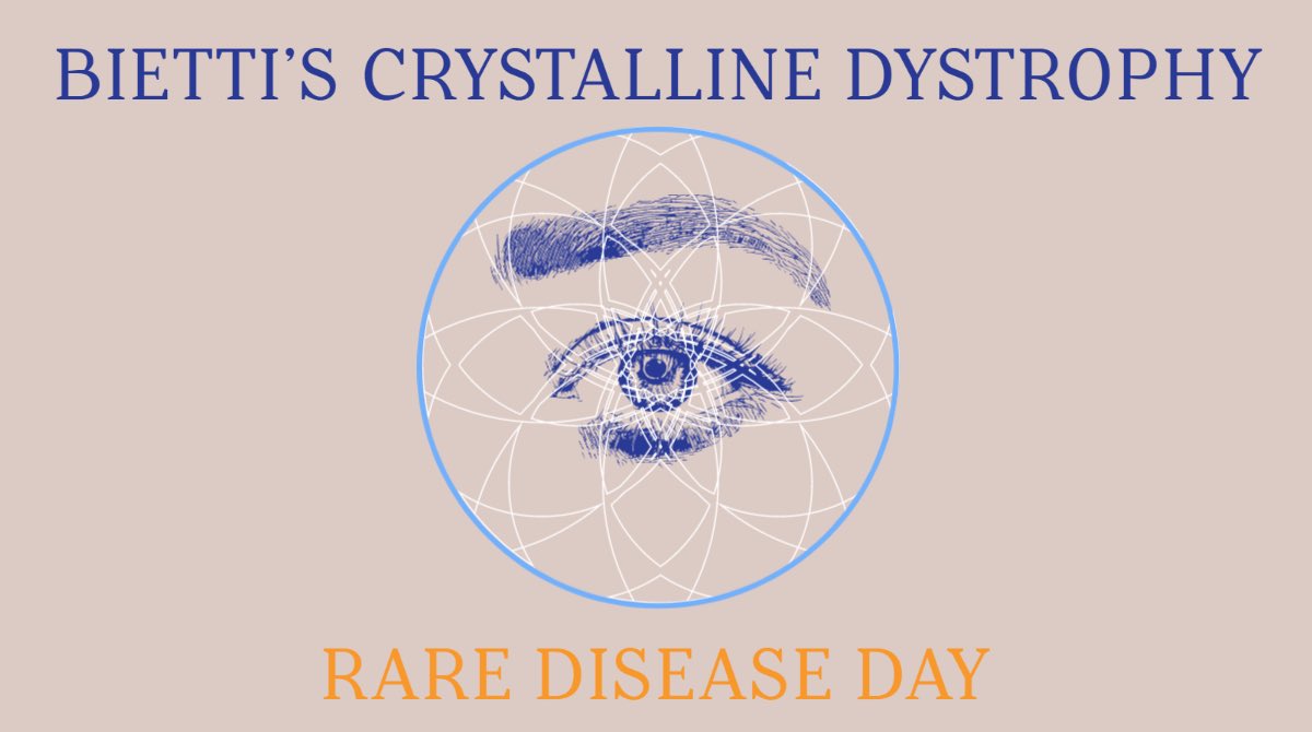 Invisionbcd's tweet photo. For #RareDiseaseDay, help spread awareness of Bietti’s Crystalline Dystrophy. We may be losing our sight, but we hold onto our vision in this race against time. Join our global community dedicated to finding a cure for BCD 🤝 https://t.co/ALP5liLLfm.
#InvincibleVision #biettis https://t.co/mVNOayCdSD