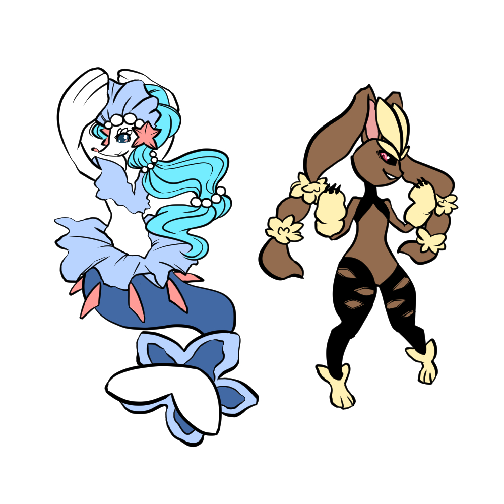 thepuffybird's tweet photo. I did want to draw something for #PokemonDay but I'm not in the headspace for it right now. Here's some old stuff though. Happy #Pokemon25thAnniversary https://t.co/9HclOaZc1S