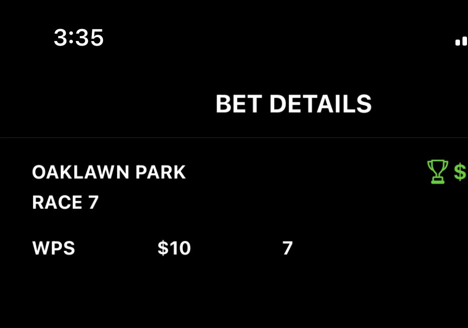 willwatson's tweet photo. How could you not bet WPS on the #RazorbackHandicap? Another winner. 🥳 #WPS https://t.co/a4qwErQcVm