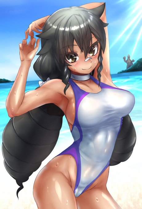 skebでレッドキングさんことベニオぱいせんの水着姿描かさせていただきました! https://t.co/L2AQ0Mx6OU
#怪獣娘 #ウルトラ怪獣擬人化計画 