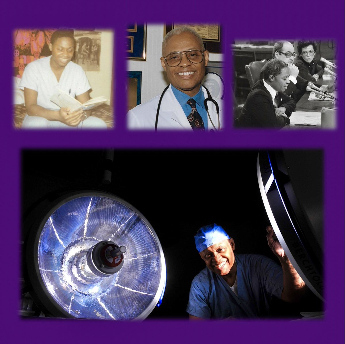 SocietyofBAS's tweet photo. 🧵(1/2) Our #BHM #DoubleFeature Day continues! We CELEBRATE our 8th president, Transplant Surgeon &amp; Living Legend, Dr. Clive Callender! Thank you, Dr. Callender, your impact on our community is immeasurable &amp; timeless! 

#SBASCelebratesBHM #BlackMeninMedicine #SeeItBelieveIt ✨ https://t.co/RbeUoAN3B3