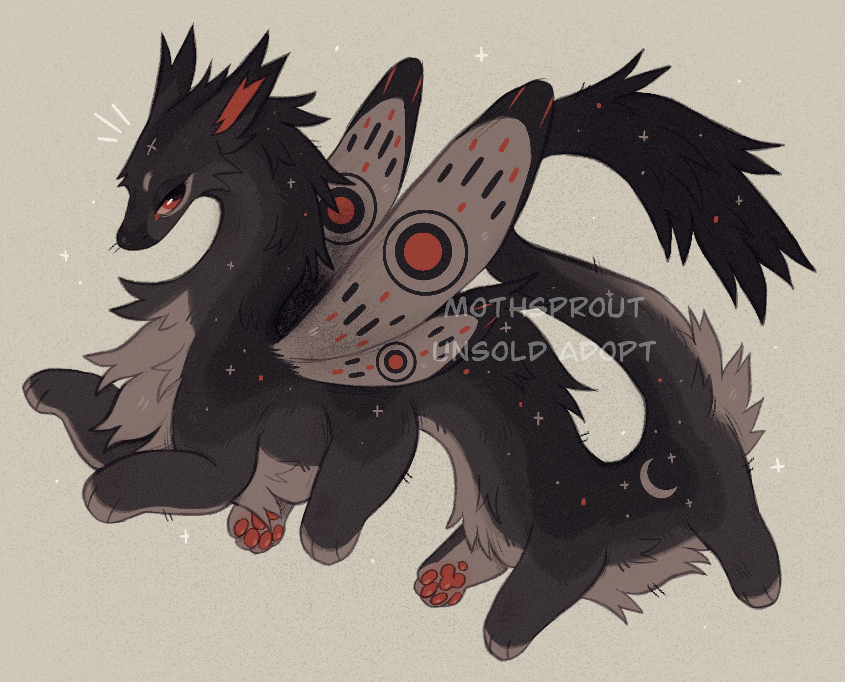 𓇙 𝕸𝖔𝖙𝖍 𓇙 Mff Blood Moon Moth Dragon Adopt Auction Sb 90 Ab 500 Auction Link Gt T Co E4p65kj8lz If You Don T Have An Fa Or Would Like To Bid
