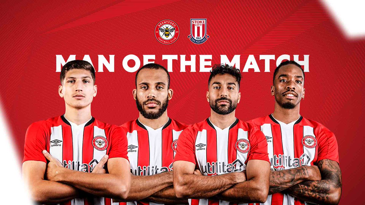 BrentfordFC's tweet photo. Today's @UtilitaFootball Man of the Match shortlist

#BrentfordFC #BRESTK https://t.co/FwQSjwRY09