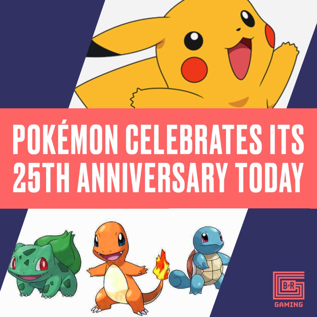 Pokémon changed the game forever 25 years ago today 🍃🔥💧 <a href="/BRGaming/">B/R Gaming</a>

#PokemonDay