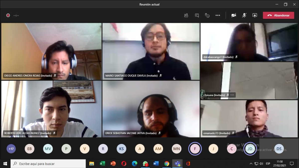 TEAM UCE 2

En este momento se encuentran concursando nuestros compañeros del equipo 2.
Conformado por :
-Santiago Duque
-Diego Onofa
-Erick Jácome
-Roberth Aldas
-Kevin Flores
Nuestras mejores vibras para ellos. 💯

#teamUCE
#thebest 
#Petrotest