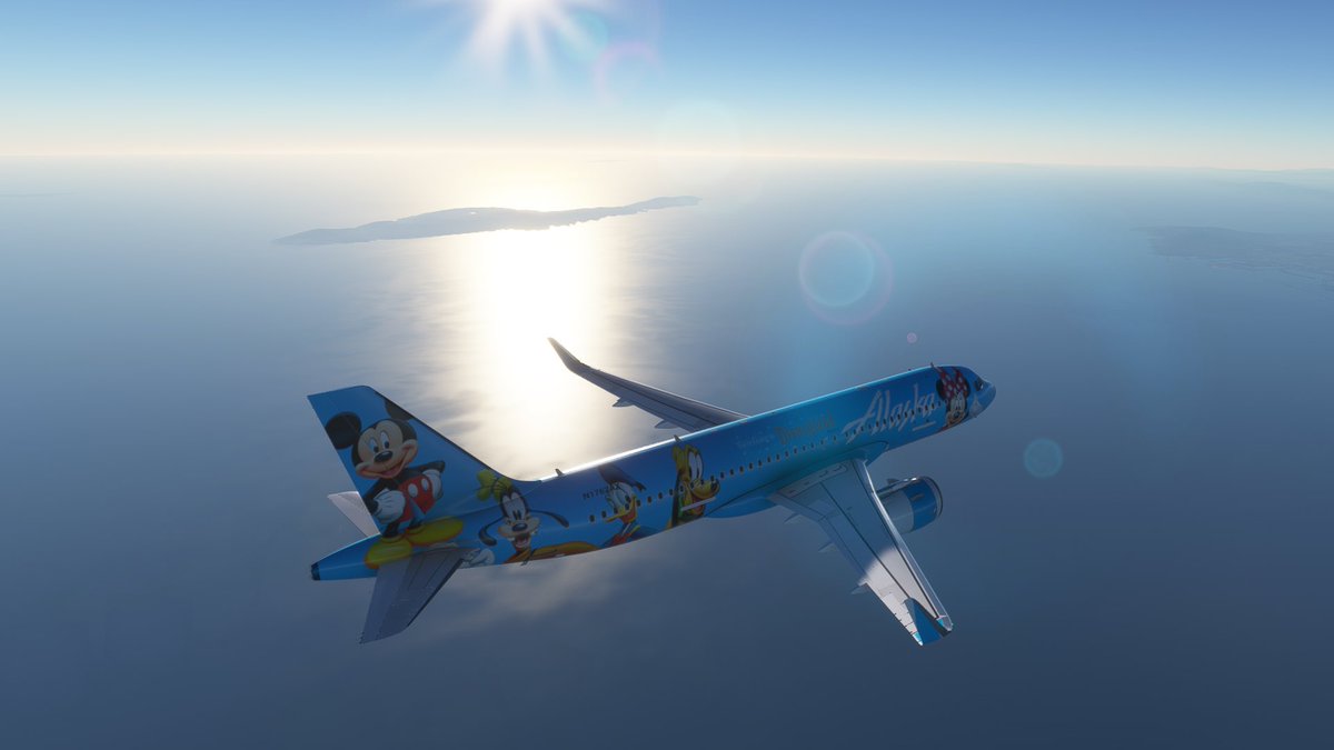 LegitSilkMonkey's tweet photo. Couple pictures from the San Diego to Salt Lake City trip @OfficerVicious and I took last night. #IFlyAlaska #eveninvideogames #msfs2020 https://t.co/UvP5h0vJcH