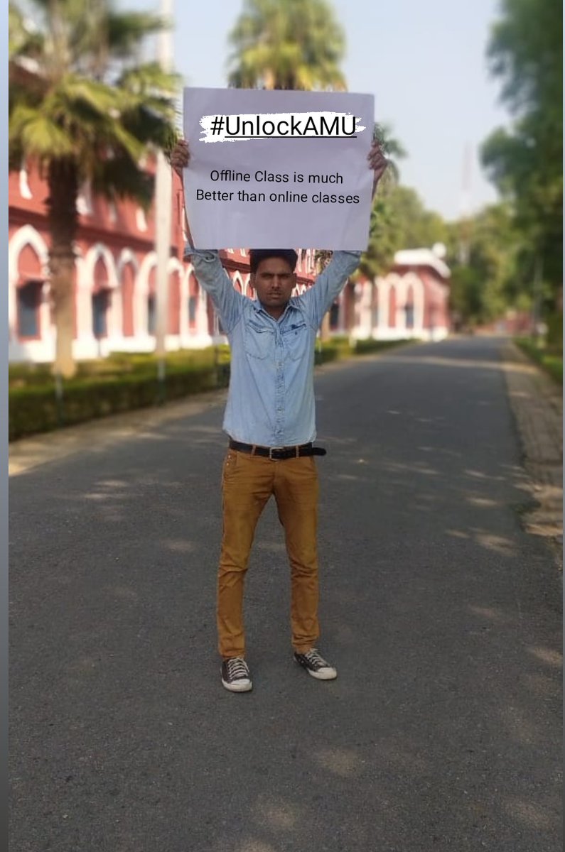 mohd7520696509's tweet photo. Reopen central university
#UnlockAMU
#Reopenhostel
#unlockbhu
#unlockjnu
@DrRPNishank
@AMUofficialPRO https://t.co/p3yc9I2XQy