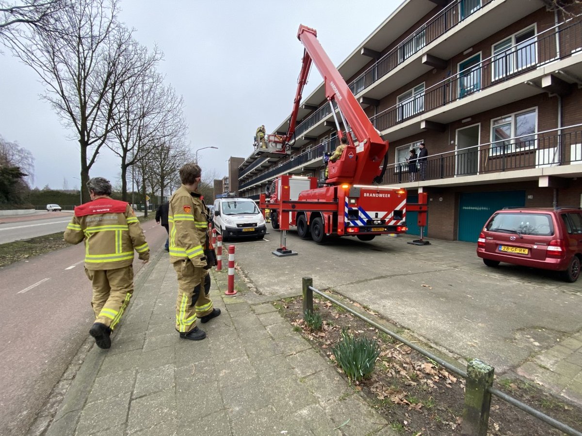 Melding brandweer Van Looystraat Harderwijk