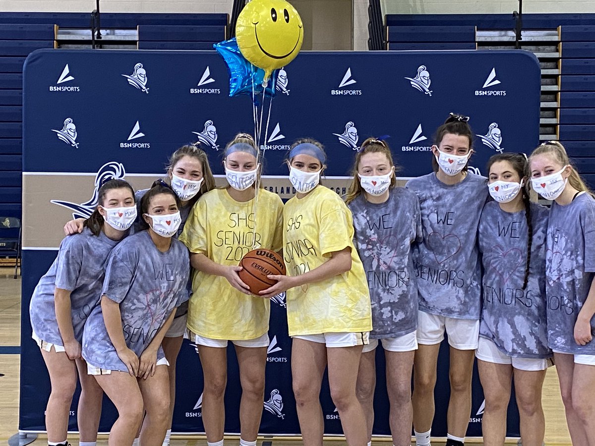 Congrats to our Sutherland Girls Basketball seniors Pestorius and Garcia! Good luck in your futures and thanks to families for all of your support! @SutherlandBball